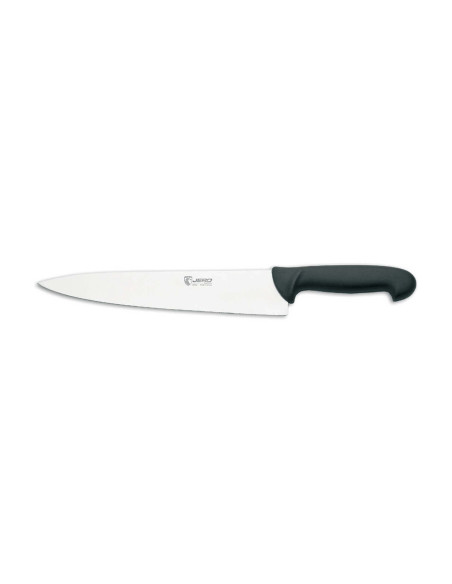 Jero Ecoline svarvkniv med svart övergjutet handtag 20cm