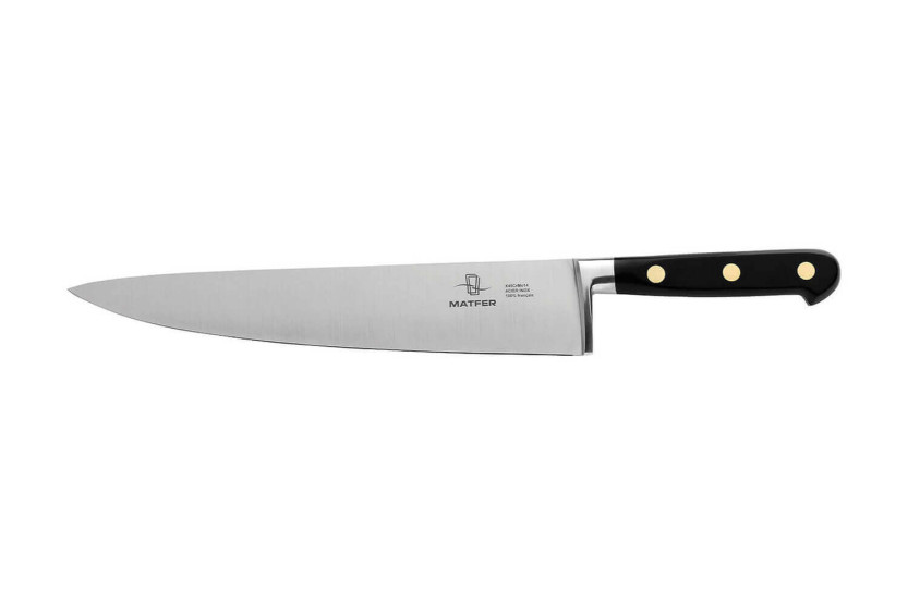 Cuchillo de cocinero forjado Matfer Mango ABS 3 remaches 25cm