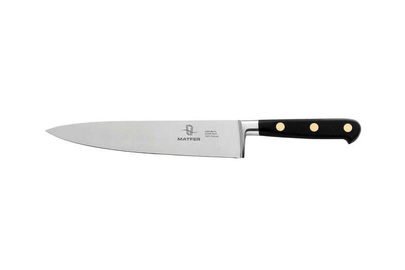 Geschmiedetes Tour-/Kochmesser Matfer Griff aus ABS 3 Nieten 20cm