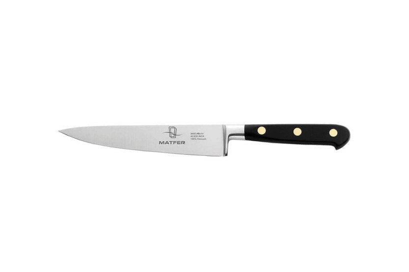 Matfer forged chef ' s knife ABS handle 3 rivets 15cm