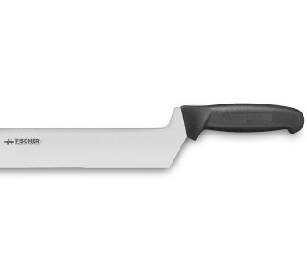 cuchillo para queso profesional cuchillo para queso Fischer, hoja fina 33cm, 2 mangos negros 2