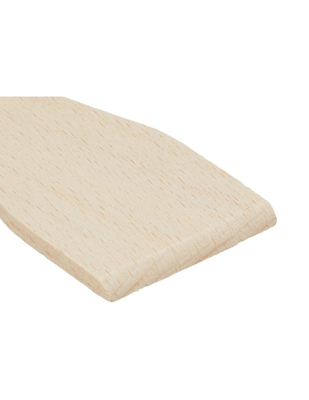 Set med 8 raclette-spatlar 13 cm i bokträ