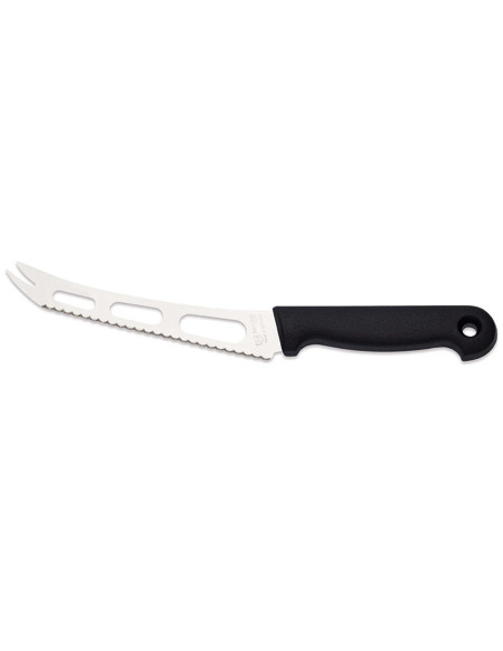 cuchillo para queso Giesser pro 15cm hoja dentada y perforada con 2 dientes