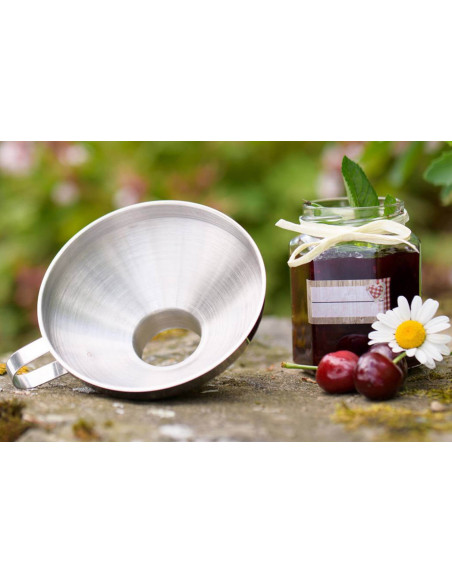 Funil para compotas e conservas Westmark Classic ø13cm em aço inoxidável