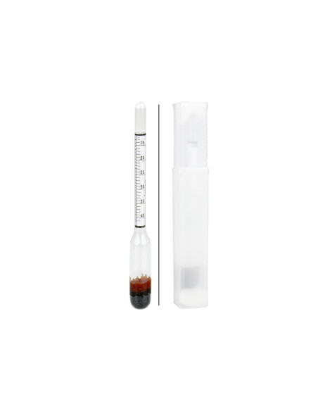 Graduated glass syrup scale / Hydrometer - 2 measuring units