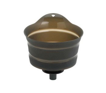Embudo filtrante plegable de silicona negra Mastrad