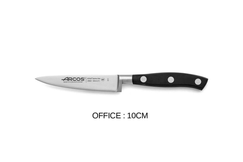 Conjunto de 3 facas Arcos Riviera: escritório + universal + chef