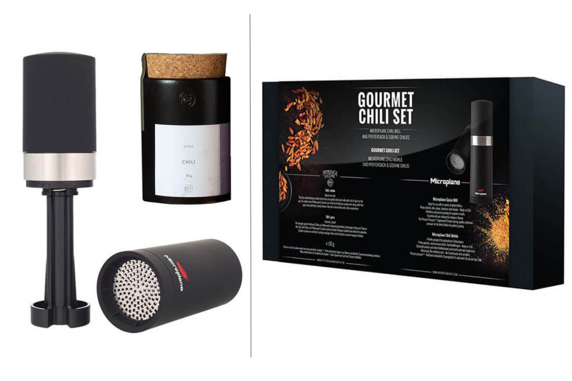 Caixa de oferta Microplane Gourmet Chilli