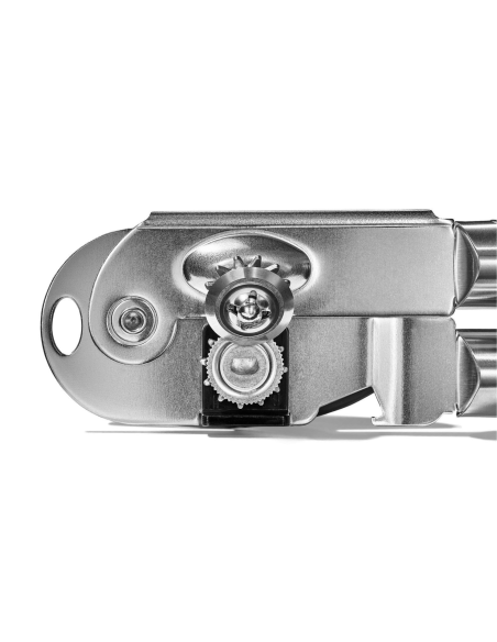 OXO Steel manuell boksåpner i rustfritt stål og santopren