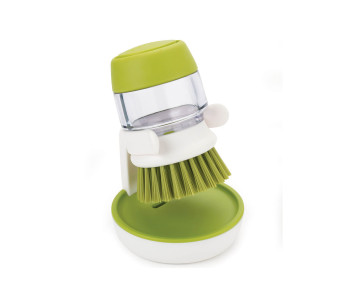 Joseph Joseph Palm Scrub diskborste med reservoar