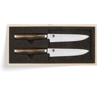 2 kpl Shun Premier Tim Mälzer Damascus-pihviveitset 15cm sarja