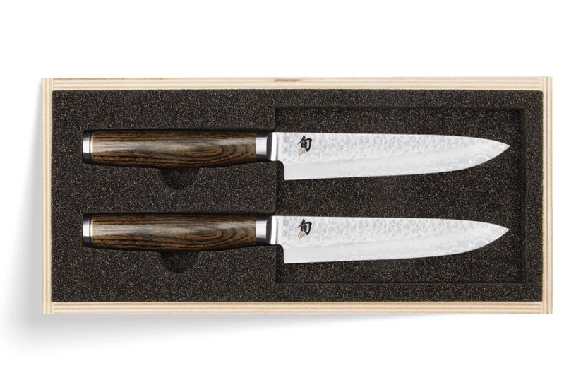 Juego de 2 cuchillos Tim Mälzer Shun Premier damasco 15cm