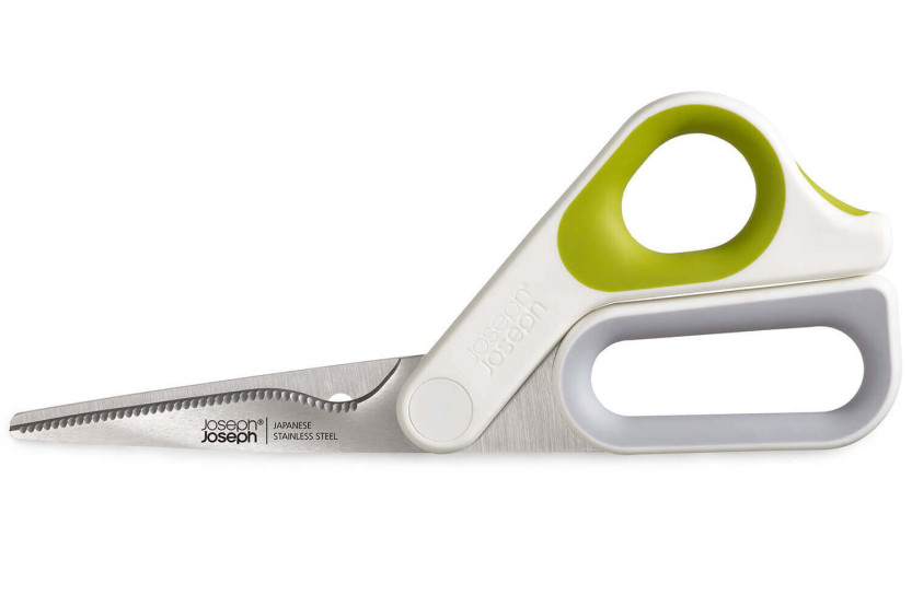 Joseph Joseph PowerGrip multifunction kitchen scissors with integrated thumb grip