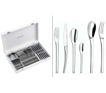 Bestikksett 50 deler Couzon Neuvième Art stål 18/10 4mm
