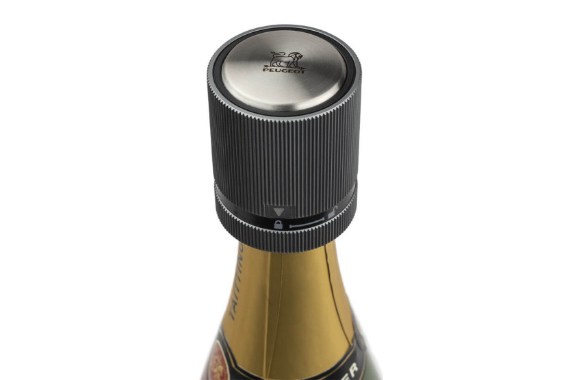 Tappo per champagne Peugeot Line Carbone