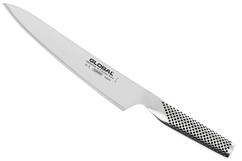 Japanisches Fleischmesser Global G3 Edelstahlklinge 21cm
