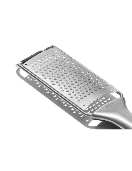 OXO Steel mediumrasp i rostfritt stål med skyddsfodral