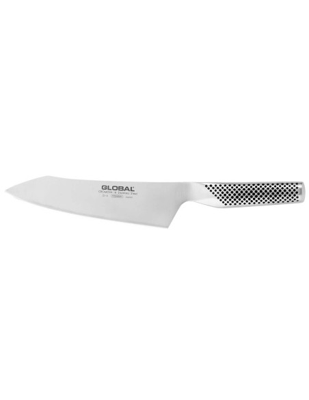 Faca de chefe japonesa oriental Global G4, lâmina de 18 cm