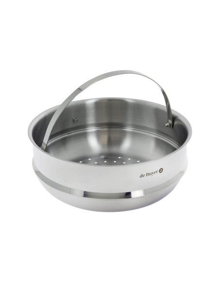 De Buyer 24cm stainless steel steamer basket