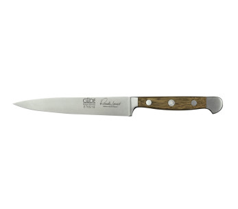 Faca de trinchar em aço forjado Güde Alpha Chêne 16cm