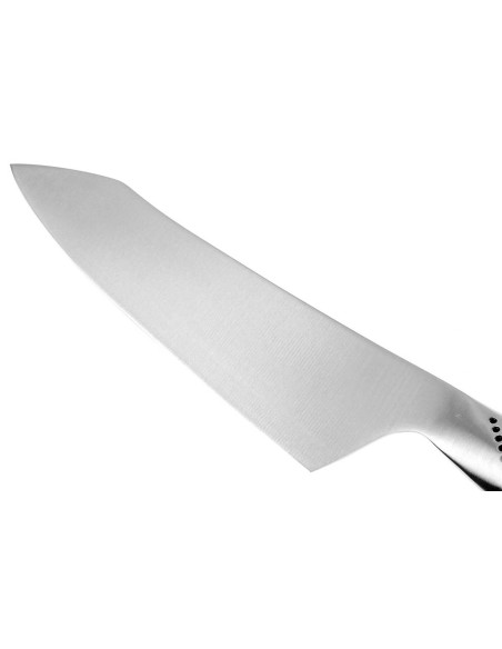 Global G7 Japanese cleaver knife with bevelled blade for right-handed use 18cm