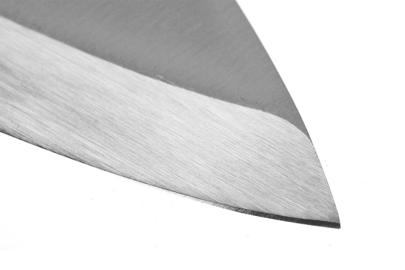Global G7 Faca de cutelo japonesa com lâmina biselada para utilização com a mão direita 18cm