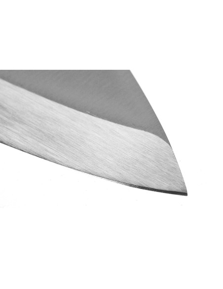 Global G7 Faca de cutelo japonesa com lâmina biselada para utilização com a mão direita 18cm