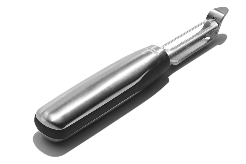 OXO Steel skalare i rostfritt stål med handtag i bi-material