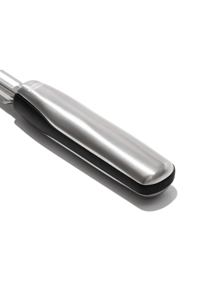 OXO Steel oscillating vegetable peeler stainless steel and santoprene handle
