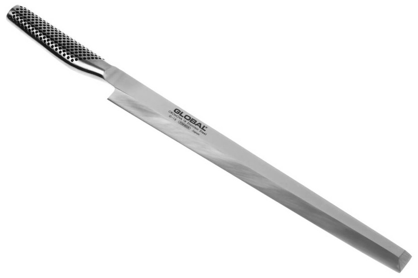 Faca para peixe global TAKO SASHIMI G15 Lâmina biselada para destros 30cm