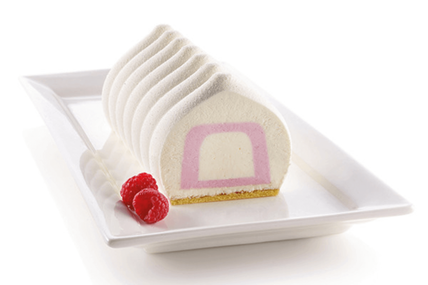 Silikomart Inserto Buche & Cake dobbel innsats 3D silikonform