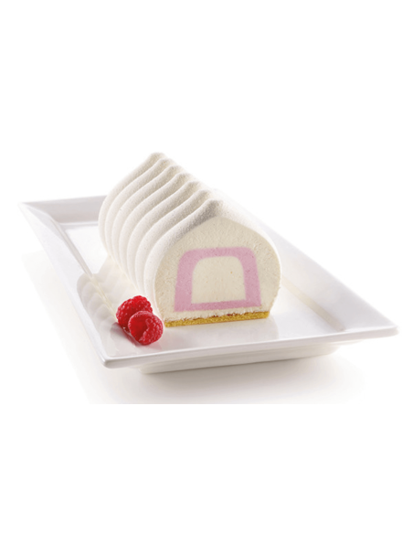 Silikomart Inserto Buche & Cake dobbelt indsats 3D silikoneform
