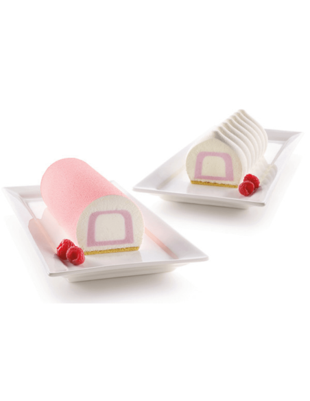 Silikomart Inserto Buche & Cake dobbelt indsats 3D silikoneform