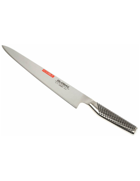 Global G19 Sfilettatore giapponese Sfilettatore con lama in acciaio flessibile da 27 cm
