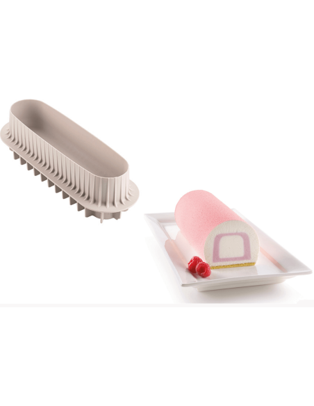 Silikomart Inserto Buche & Cake double insert 3D silicone mold