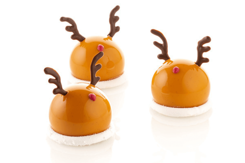 Moule silicone 3D Silikomart Dolce Tartufo 8 porções