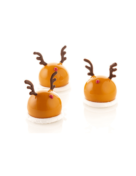 Moule silicone 3D Silikomart Dolce Tartufo 8 porções