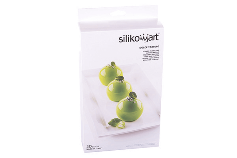 Moule silicone 3D Silikomart Zoete Truffel 8 porties