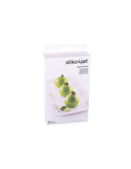 Moule silicone 3D Silikomart Dolce Tartufo 8 portions