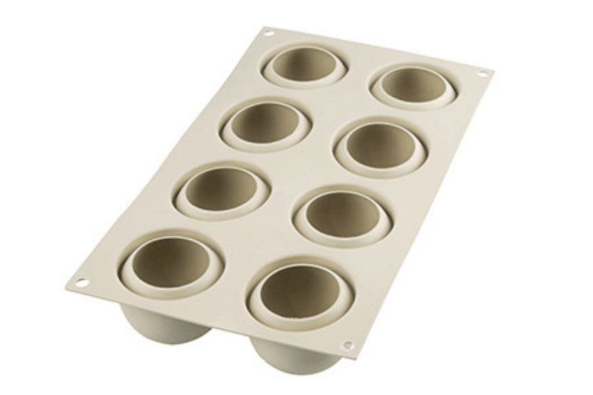 Moule silicone 3D Silikomart Dolce Tartufo 8 porções