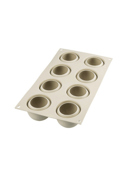 Moule silicone 3D Silikomart Zoete Truffel 8 porties
