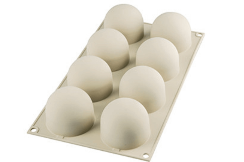 Moule silicone 3D Silikomart Dolce Tartufo 8 porções