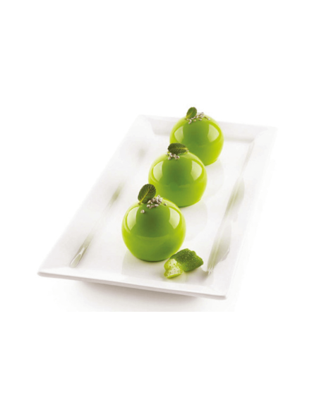 Moule silicone 3D Silikomart Dolce Tartufo 8 portions