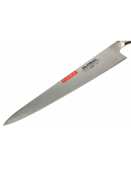 Global G19 Sfilettatore giapponese Sfilettatore con lama in acciaio flessibile da 27 cm
