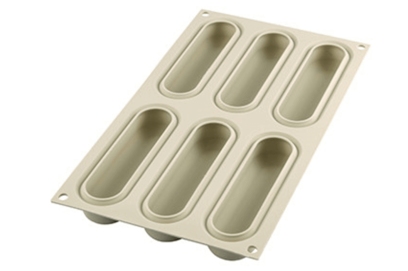 Silikomart 3D silikonform Kit pop éclair 6 portioner
