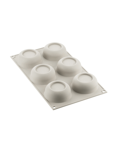 Silikoneform 3D Silikomart Mini dot 6 portioner