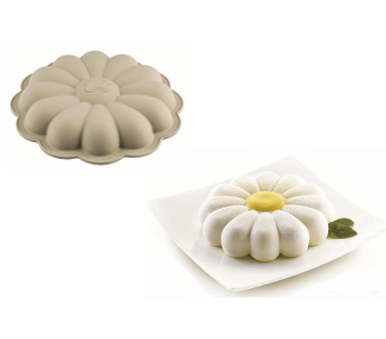 Silikonform 3D Silikomart Frühling Formen marguerite