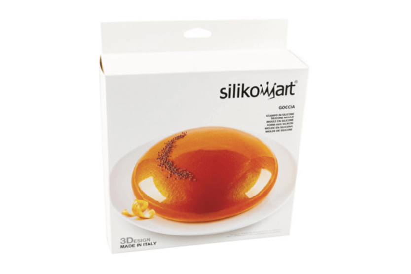 Silisiumform 3D Silikomart Dråpeformer galet