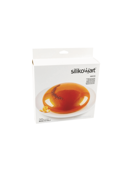 Stampo in silicone 3D Silikomart Goccia forme galet