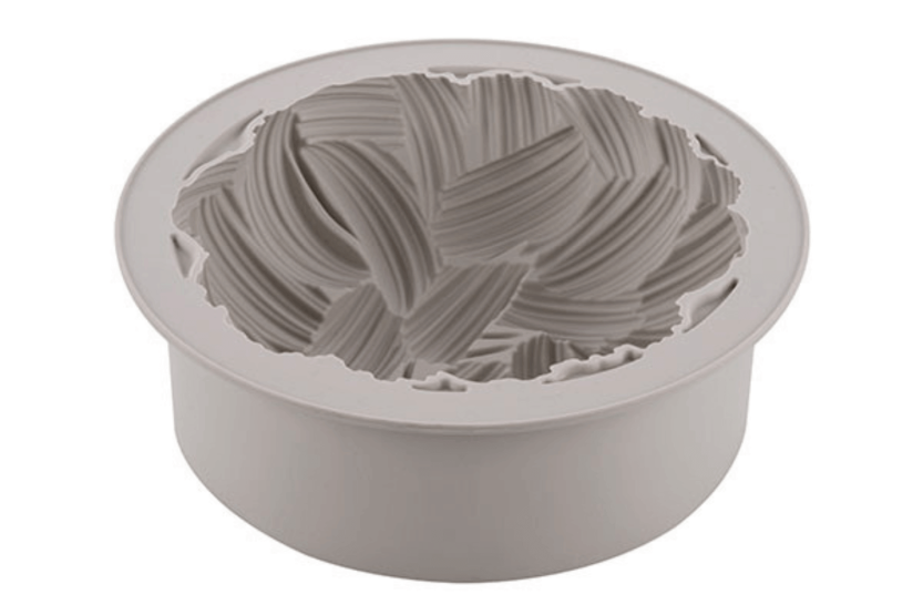 Silikomart wollige 3D siliconen mal met gebreid effect